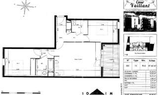 Appartement 3 Pièces 67 m² à vendre à Villeurbanne (69100)