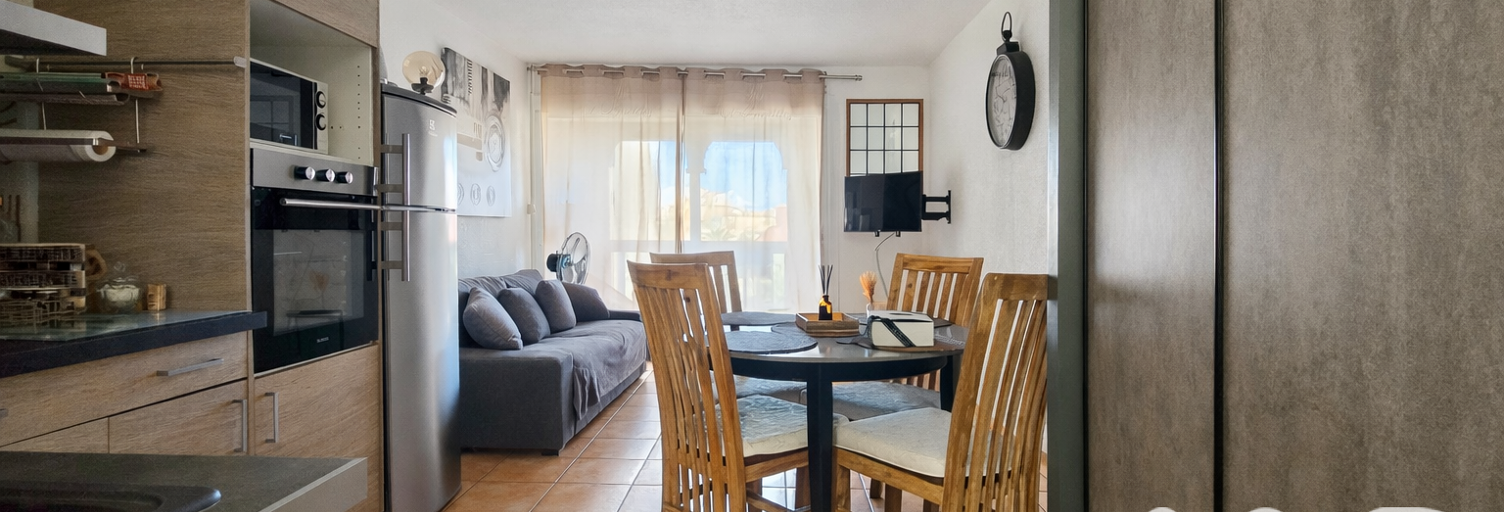 Appartement 2 Pièces 31 m² à vendre à Le Barcarès (66420)