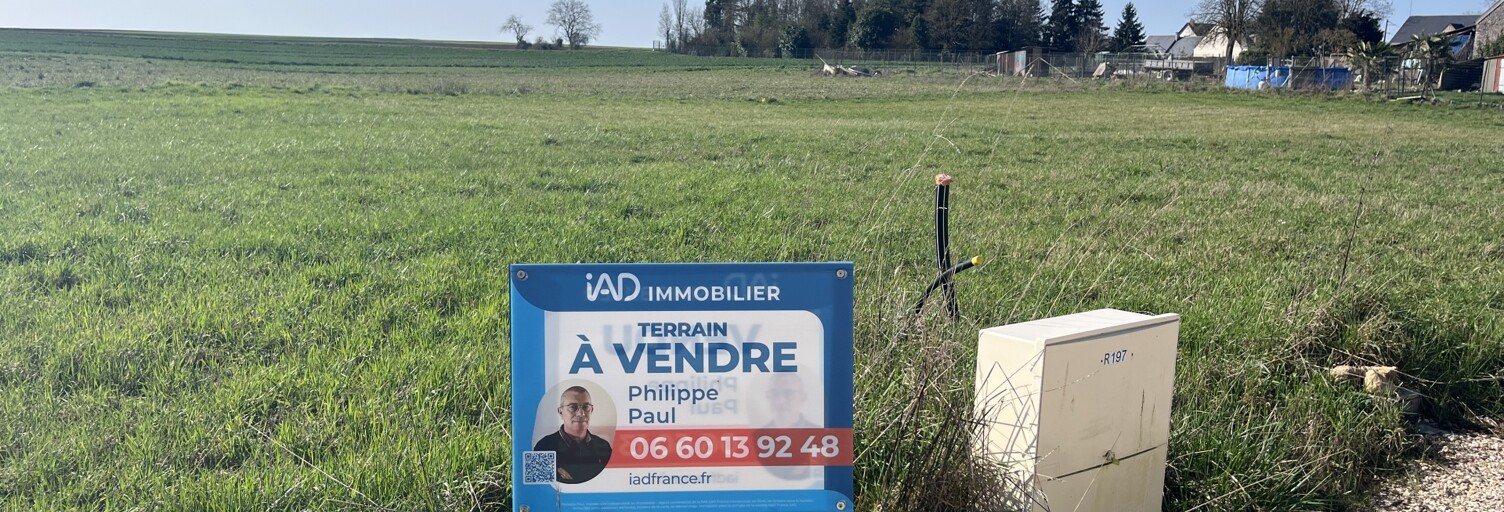 Terrain  812 m² à vendre à Cravant (45190)