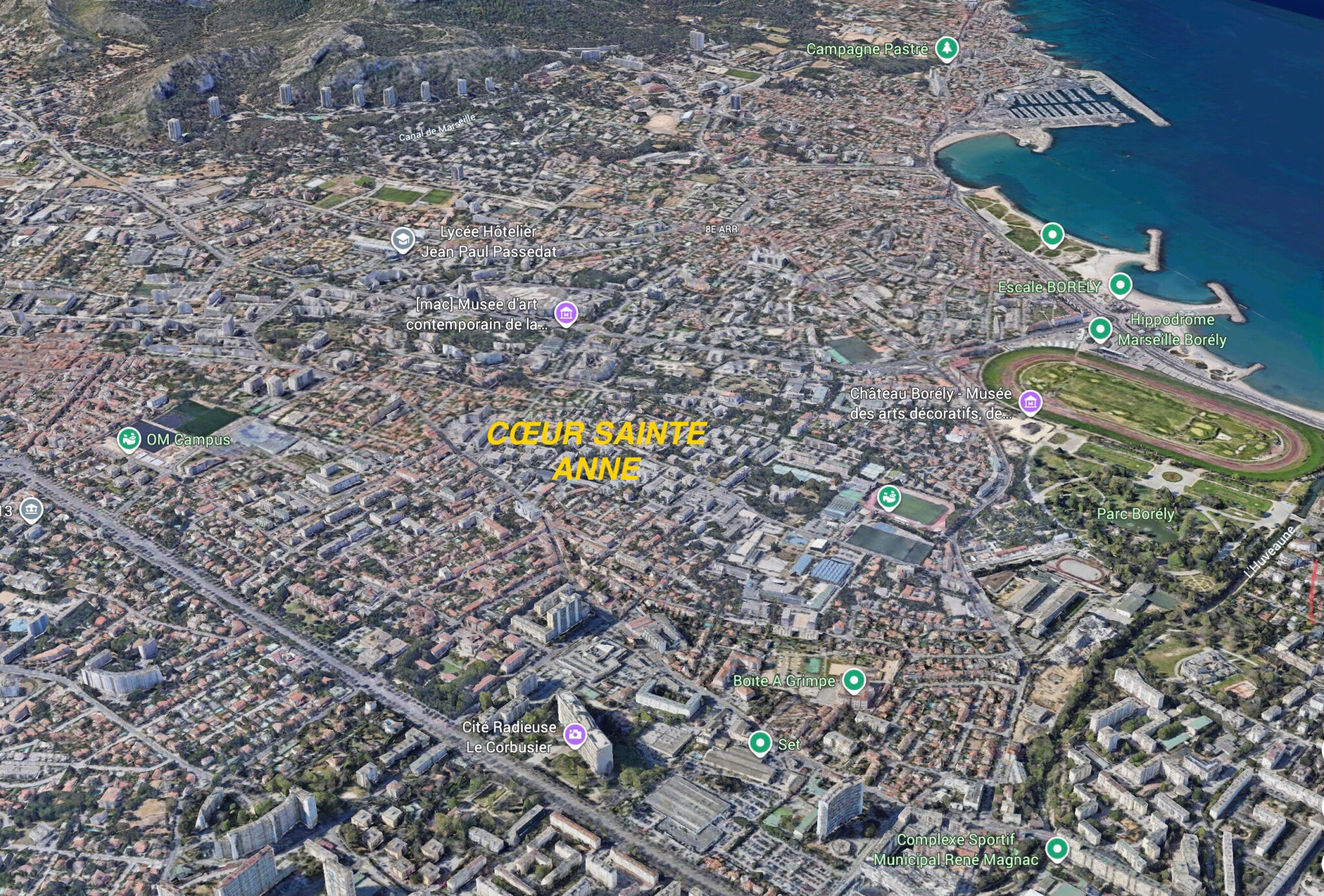 Appartement  T3 à vendre Marseille 8eme 13008