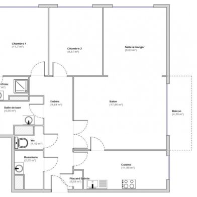 Appartement 4 pièces 199900 €