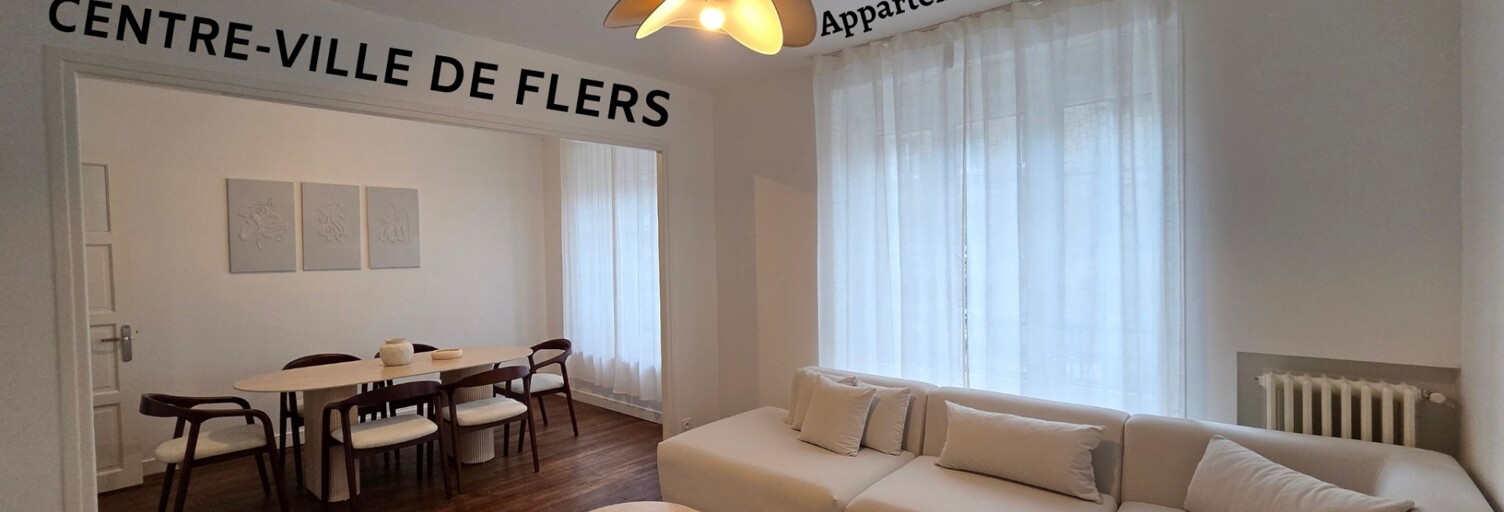 Appartement 3 Pièces 67 m² à vendre à Flers (61100)