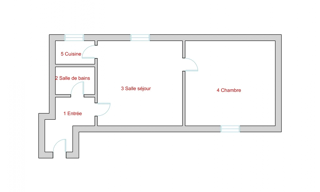 Appartement 2 Pièces 27 m² à vendre à Le Bourget (93350)