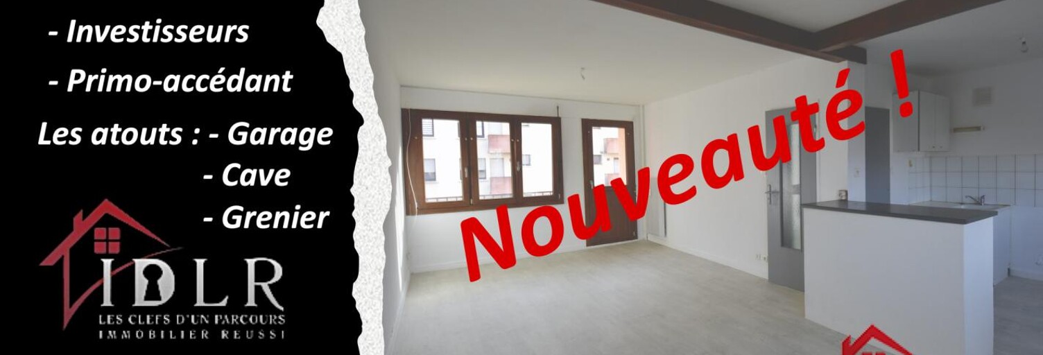 Appartement 4 Pièces 62 m² à vendre à Montbéliard (25200)
