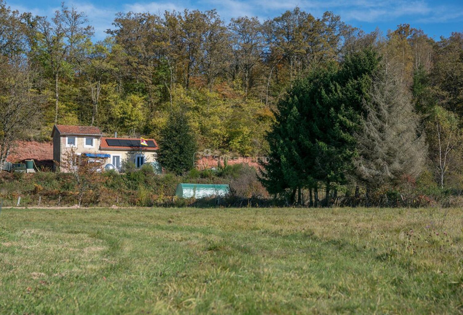 Terrain plat d'un peu plus de 14 ares — photo 1