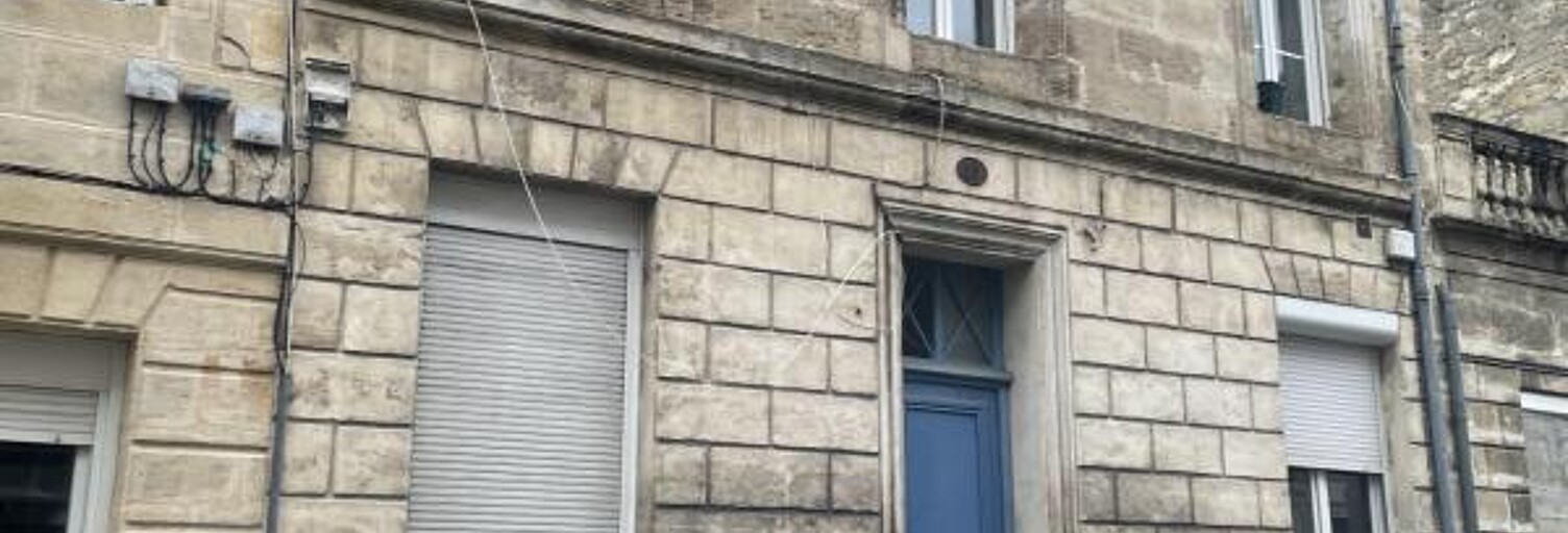 Appartement 1 Pièce 18 m² à vendre à Bordeaux (33000)