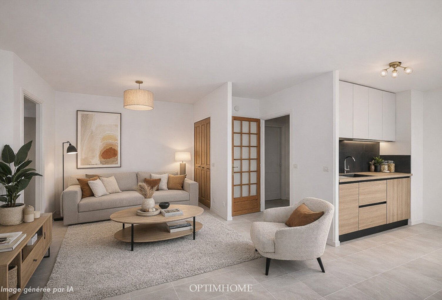 COEUR DE VILLE- Rue Paul Bert – Grand studio lumineux de 32 m² — photo 1