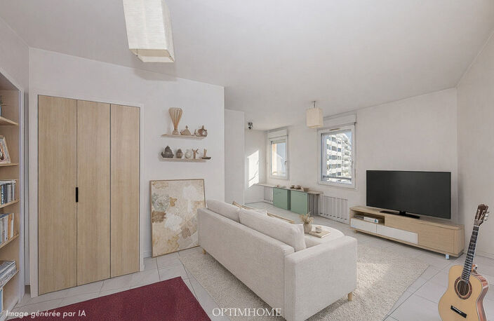 COEUR DE VILLE- Rue Paul Bert – Grand studio lumineux de 32 m² — photo 3