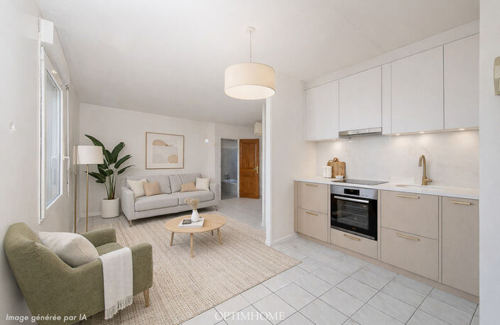 COEUR DE VILLE- Rue Paul Bert – Grand studio lumineux de 32 m² — photo 4