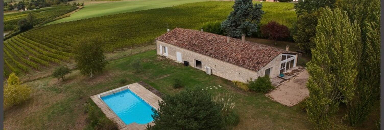 Maison 6 Pièces 225 m² à vendre à Les Lèves-et-Thoumeyragues (33220)