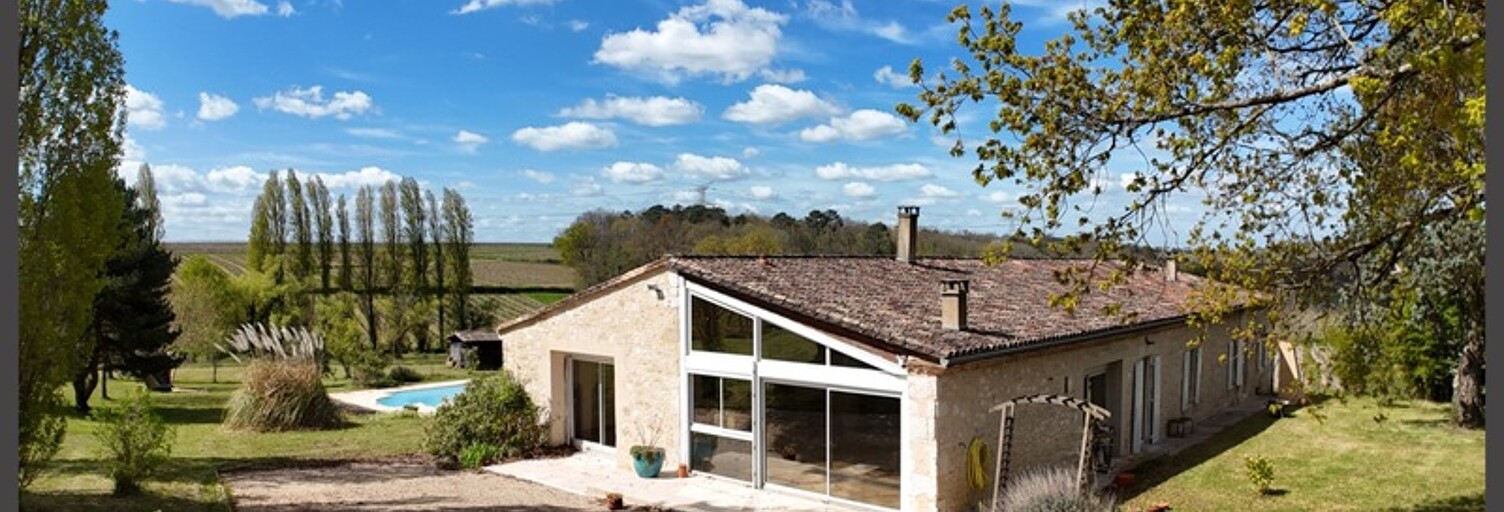 Maison 6 Pièces 225 m² à vendre à Les Lèves-et-Thoumeyragues (33220)