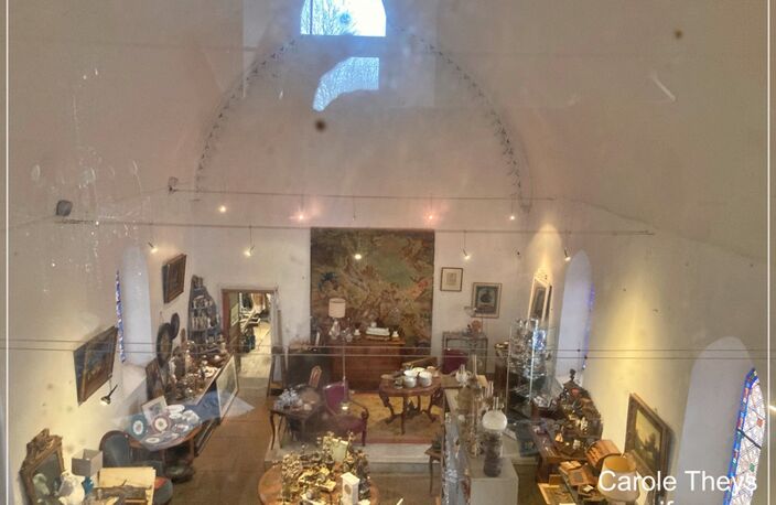 LE COMPAS (23) : Chapelle désacralisée à vendre de 125 m2 - Terrain 853 m2 — photo 3