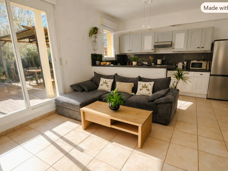 LA GRAVE DE PEILLE   3 PIÈCES 70 M2 AVEC JARDIN DE 400 M2 — photo 1