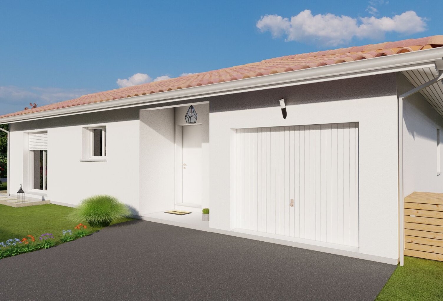 Maison neuve L 3 chambres + garage à Marsac sur l'Isle — photo 1