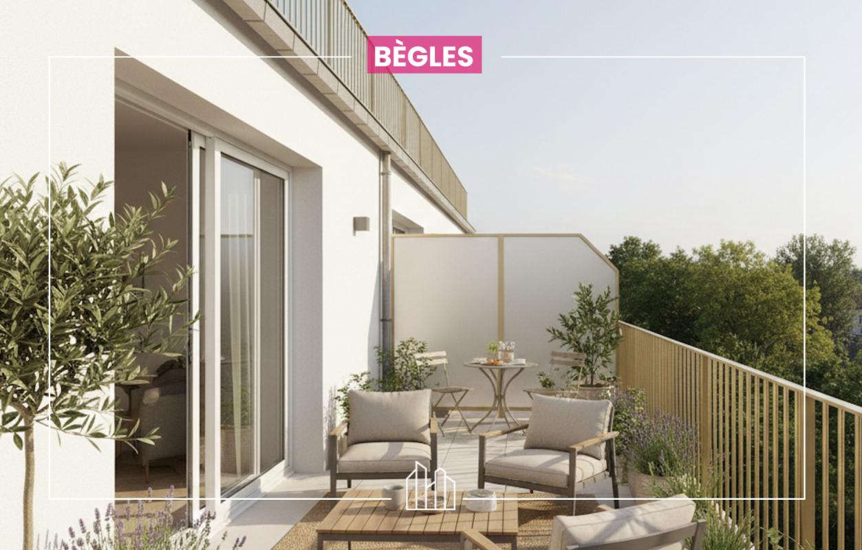 Appartement  T3 à vendre Bègles 33130