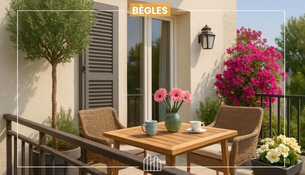 Appartement 2 pièces  à vendre Bègles 33130