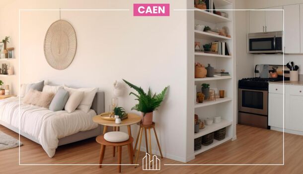 Appartement 1 pièces  à vendre Caen 14000