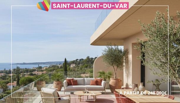 Appartement 3 pièces  à vendre Saint-Laurent-du-Var 06700