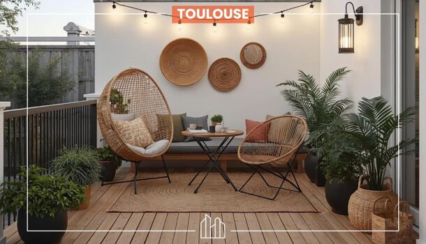 Appartement 3 pièces  à vendre Toulouse 31200