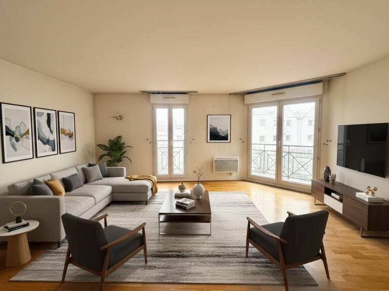 Appartement trois pièces lumineux avec balcon et box à Bondy Proche RER E — photo 1