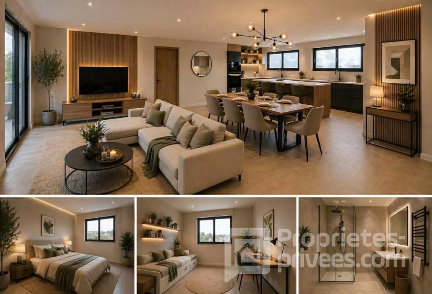 Appartement d'une superficie de 89 m² (modulable) — photo 1