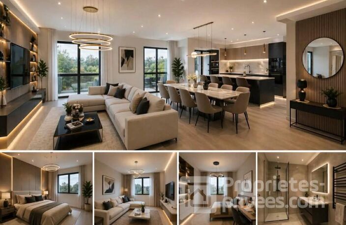Appartement d'une superficie de 89 m² (modulable) — photo 3