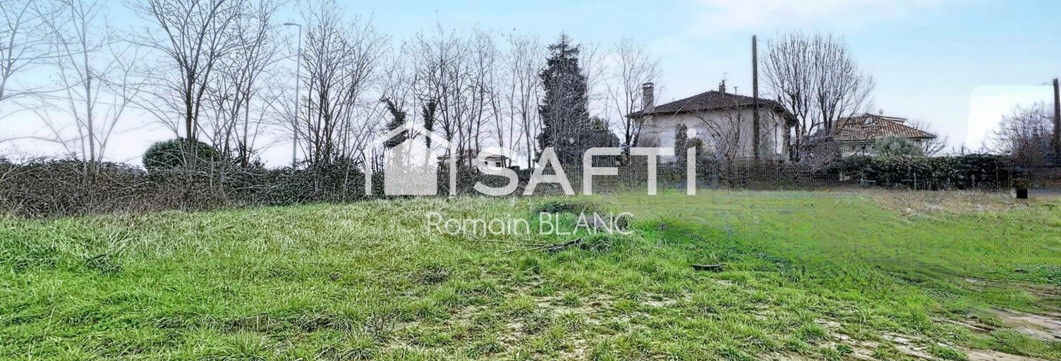 Terrain  1186 m² à vendre à Saint-Jean (31240)