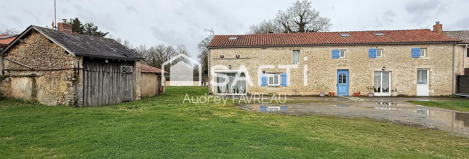 Maison 6 Pièces 182 m² à vendre à Thénezay (79390)