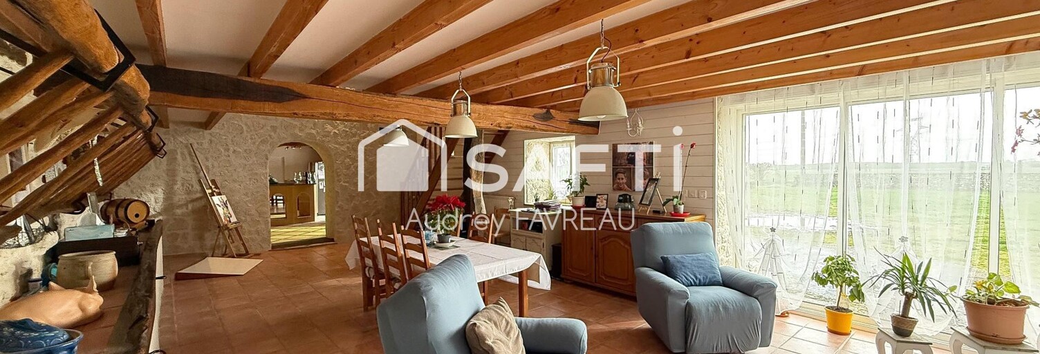 Maison 6 Pièces 182 m² à vendre à Thénezay (79390)