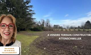 Terrain  1000 m² à vendre à Attenschwiller (68220)
