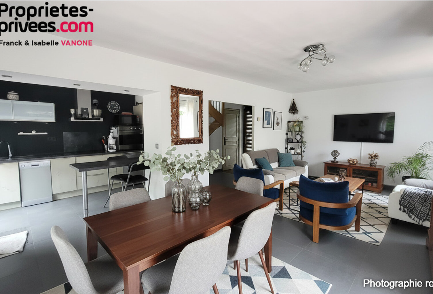 Maison Individuelle type plain pied - 3 chambres - jardin - garage - cave - 82 m² habitables (120m² utiles) — photo 1