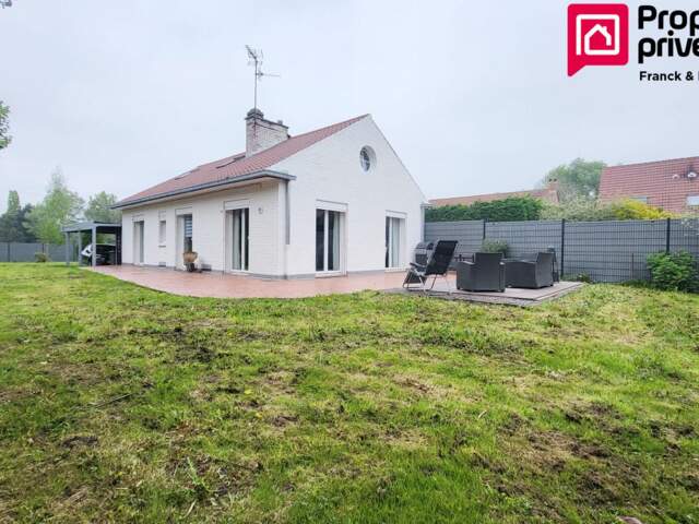 Maison Individuelle type plain pied - 3 chambres - jardin - garage - cave - 82 m² habitables (120m² utiles) — photo du bien