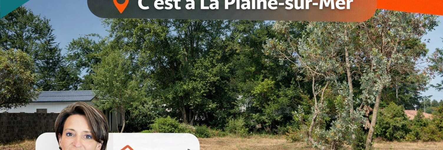 Terrain  1400 m² à vendre à La Plaine-sur-Mer (44770)