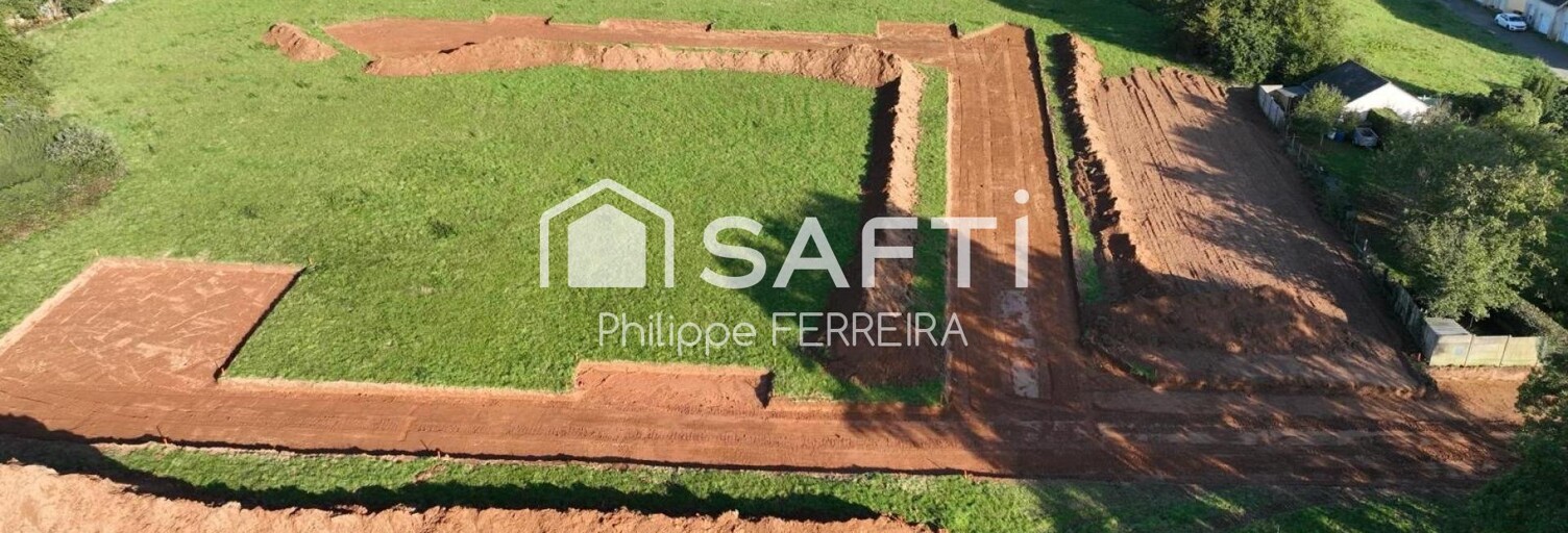 Terrain  260 m² à vendre à Saint-Nicolas-de-Redon (44460)