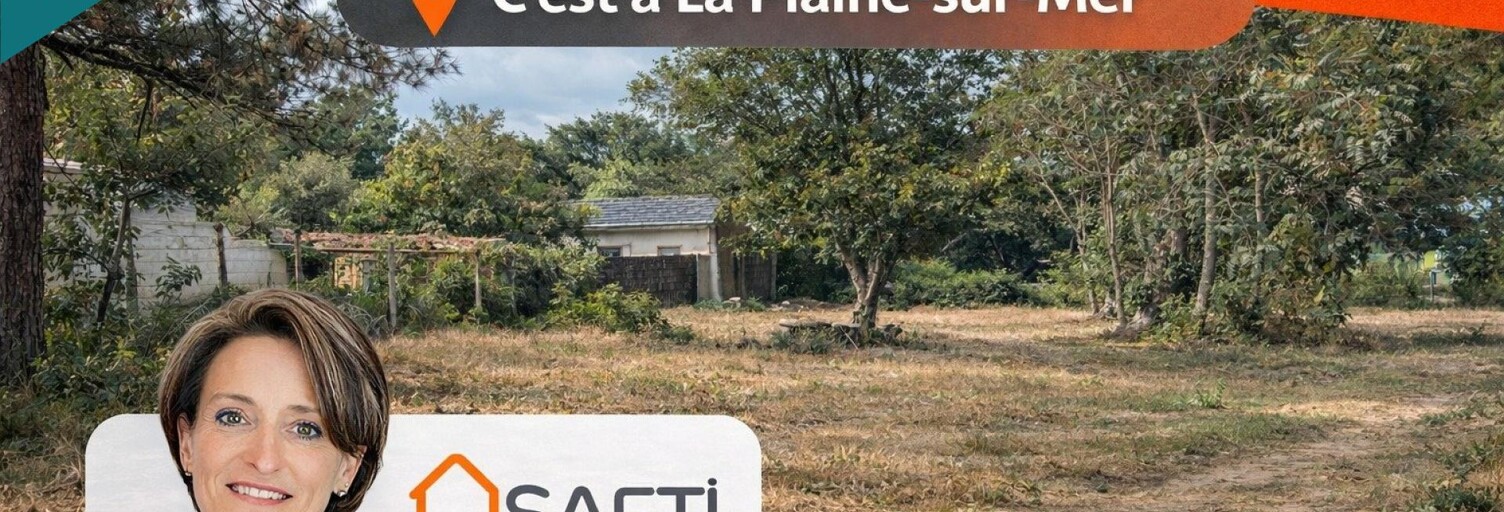 Terrain  704 m² à vendre à La Plaine-sur-Mer (44770)