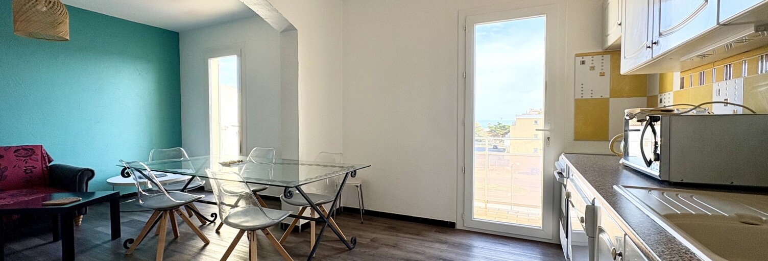 Appartement 3 Pièces 56 m² à vendre à Port-la-Nouvelle (11210)