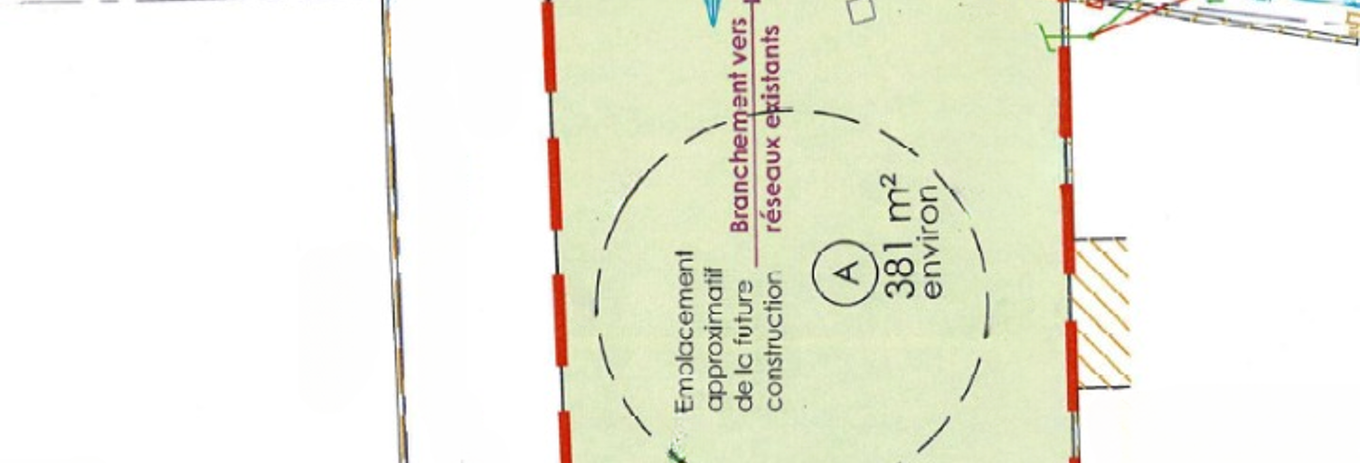 Terrain  381 m² à vendre à Tournon-sur-Rhône (07300)