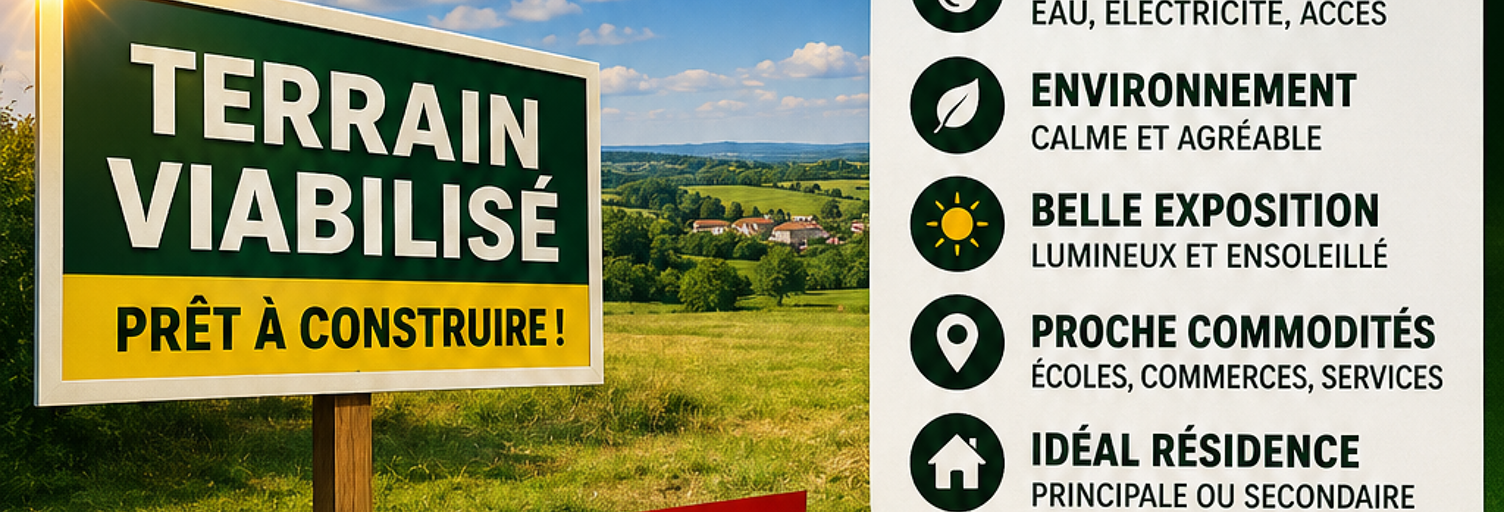 Terrain  850 m² à vendre à Encausse (32430)