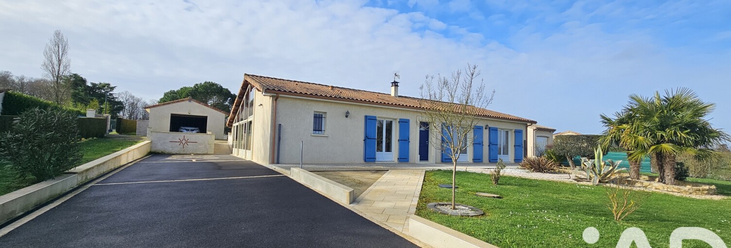 Maison 4 Pièces 124 m² à vendre à Taizé-Aizie (16700)