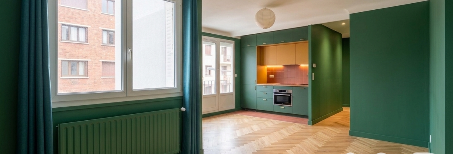 Appartement 3 Pièces 47 m² à vendre à Grenoble (38100)