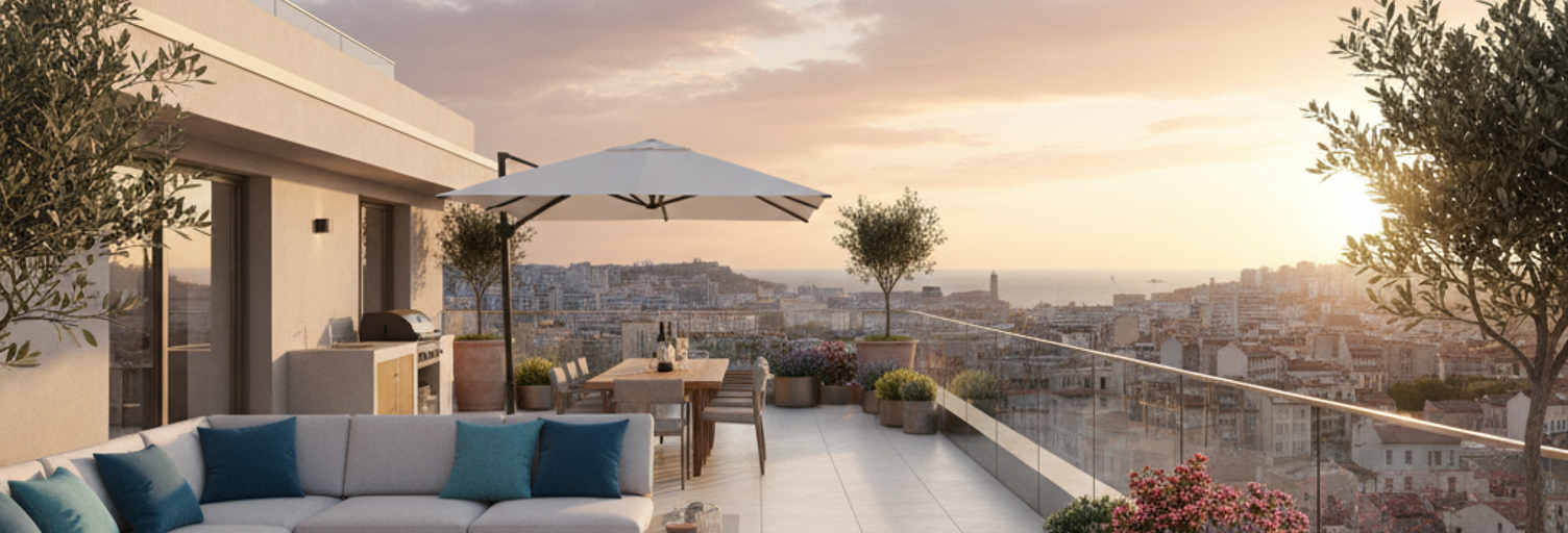 Appartement 2 Pièces 65 m² à vendre à Marseille 13 (13013)