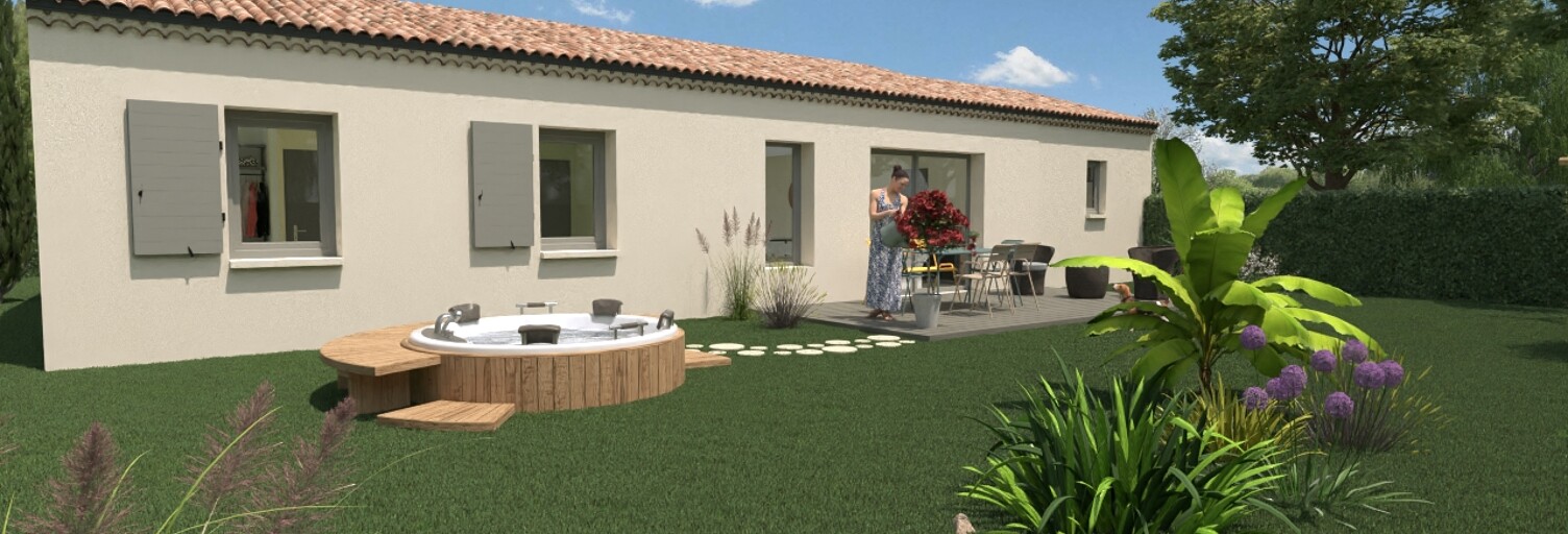 Maison 90 m² à construire Montségur-sur-Lauzon (26130)