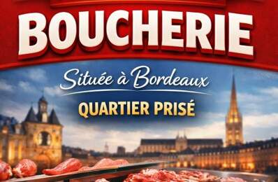 A Bordeaux - Fonds de commerce boucherie / charcuterie — photo du bien
