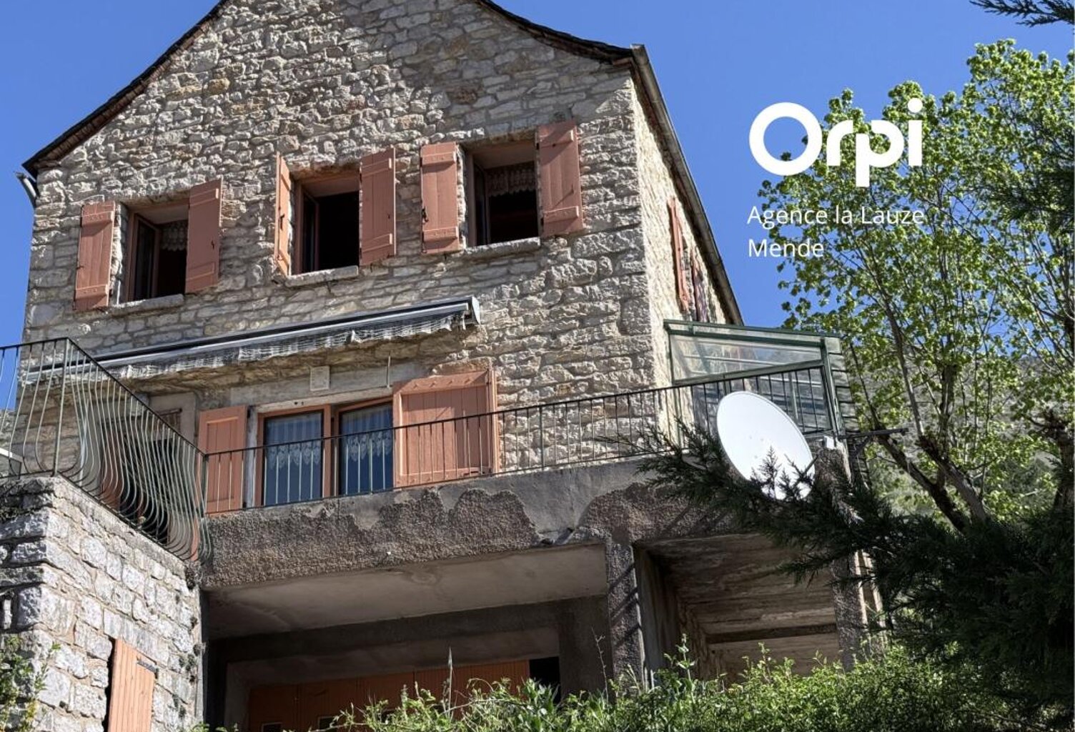 Maison en calcaire, cadre privilégié dans les Gorges du Tarn — photo 1