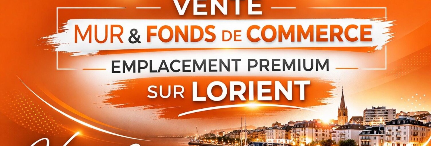 Commerce 2 Pièces 519 m² à vendre à Lorient (56100)