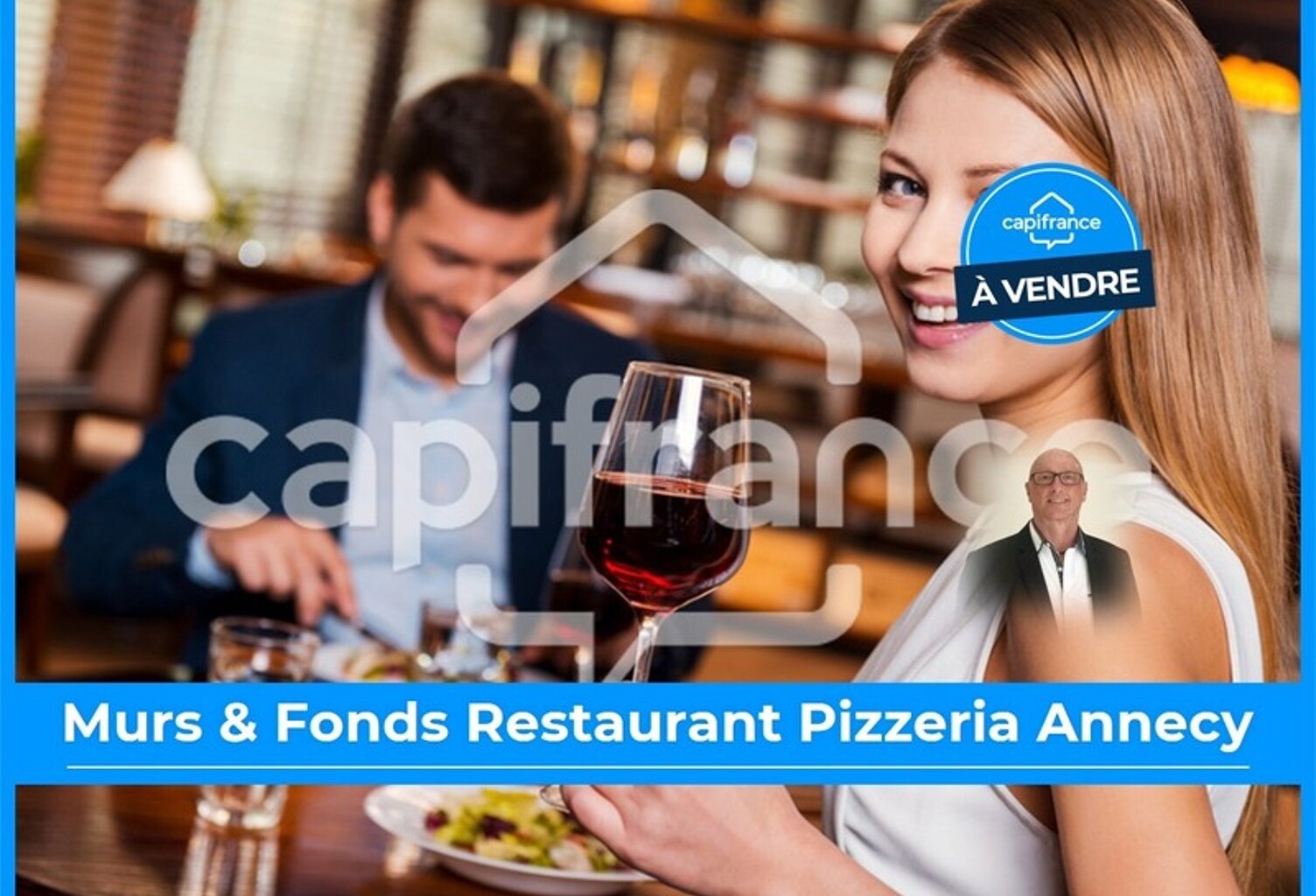 Murs & Fonds Restaurant - Pizzeria à vendre ANNECY (74) — photo 1