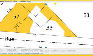 Terrain  210 m² à vendre à Neuilly-en-Thelle (60530)