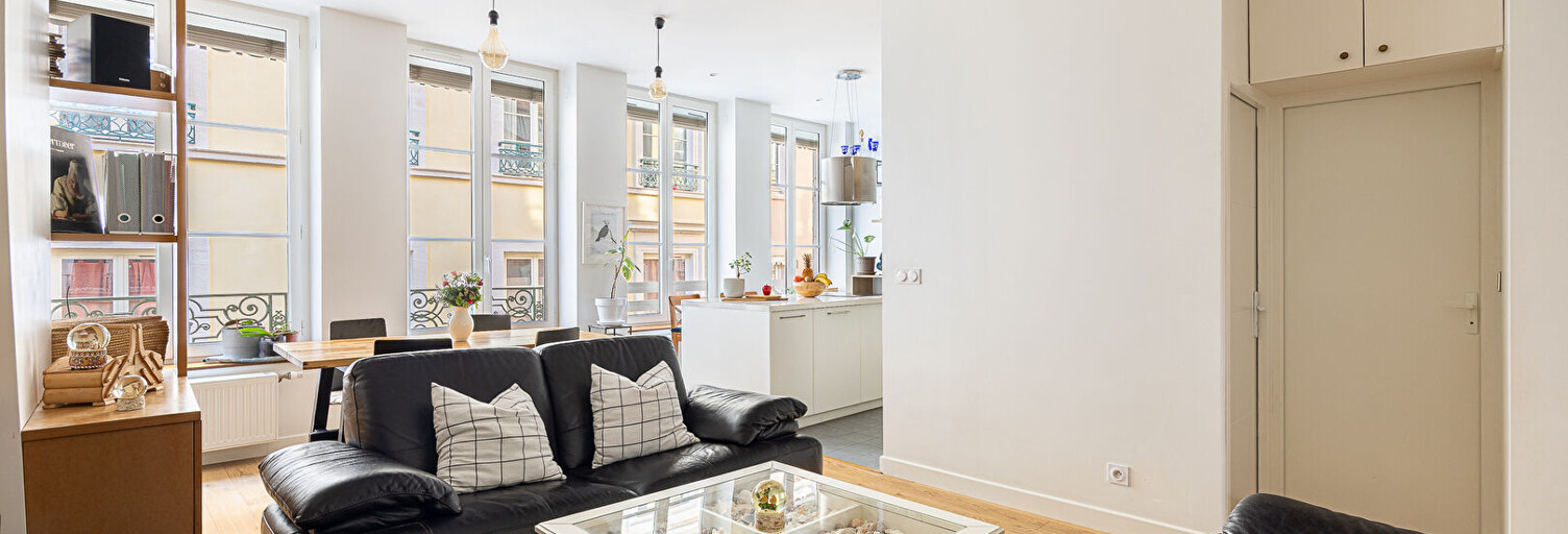 Appartement 4 Pièces 80 m² à vendre à Lyon 1 (69001)