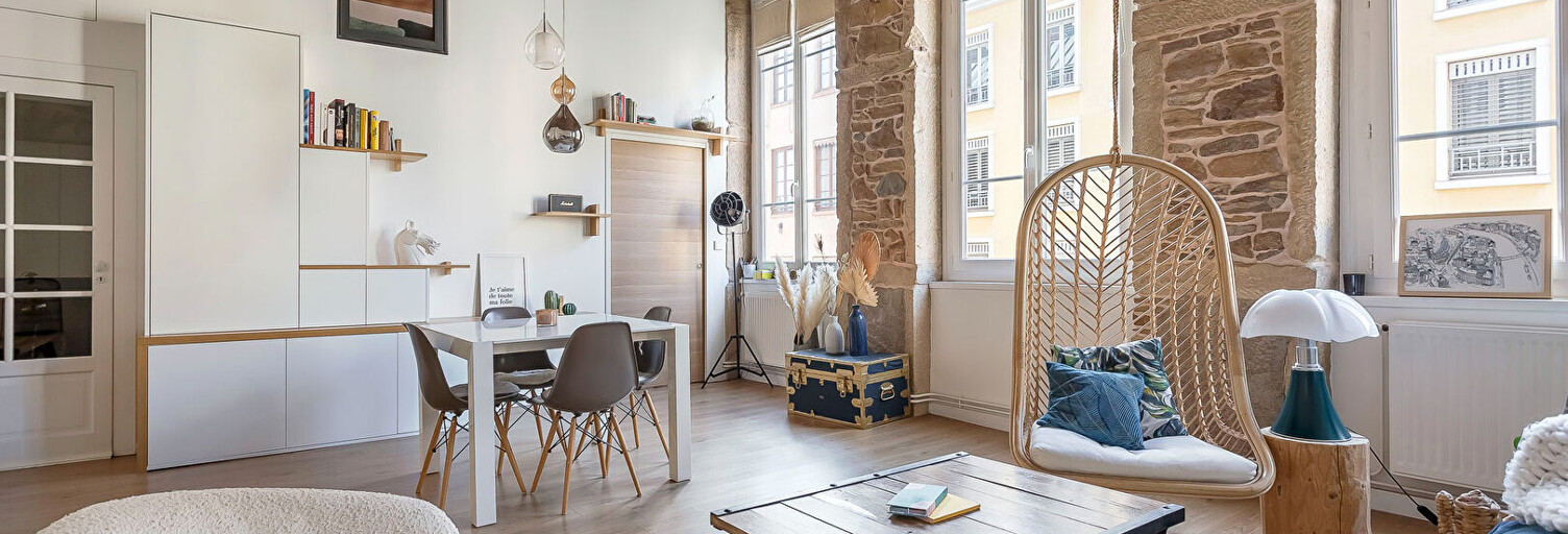 Appartement 3 Pièces 64 m² à vendre à Lyon 1 (69001)