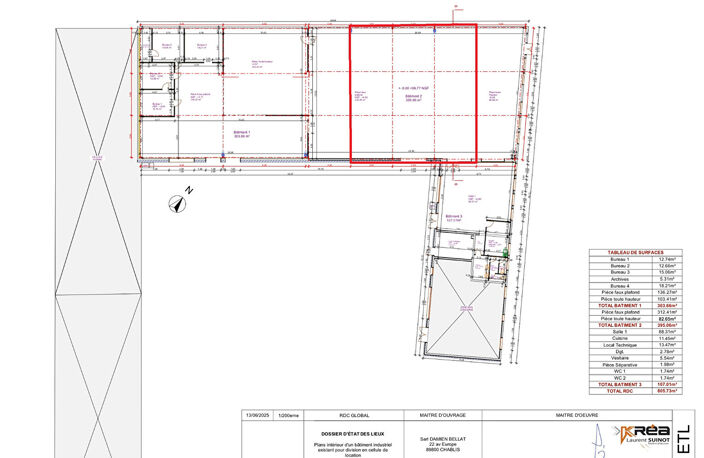 AUXERRE - 73 RUE DE MOULIN DU PRESIDENT - CELLULE COMMERCIALE DE 310M² — photo 2